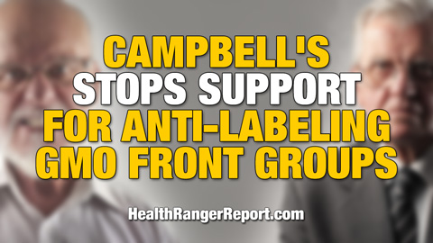 Image: Campbell’s stops support for anti-labeling GMO front groups