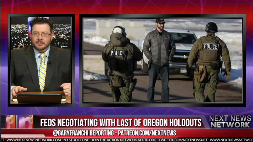 Image: Feds negotiating with last of Oregon refuge holdouts