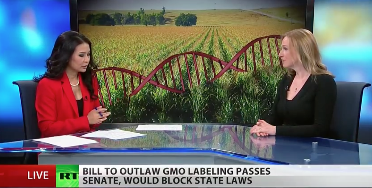 Image: Corporate money behind ‘GMO labeling’ Dark Act – organic advocate (Video)