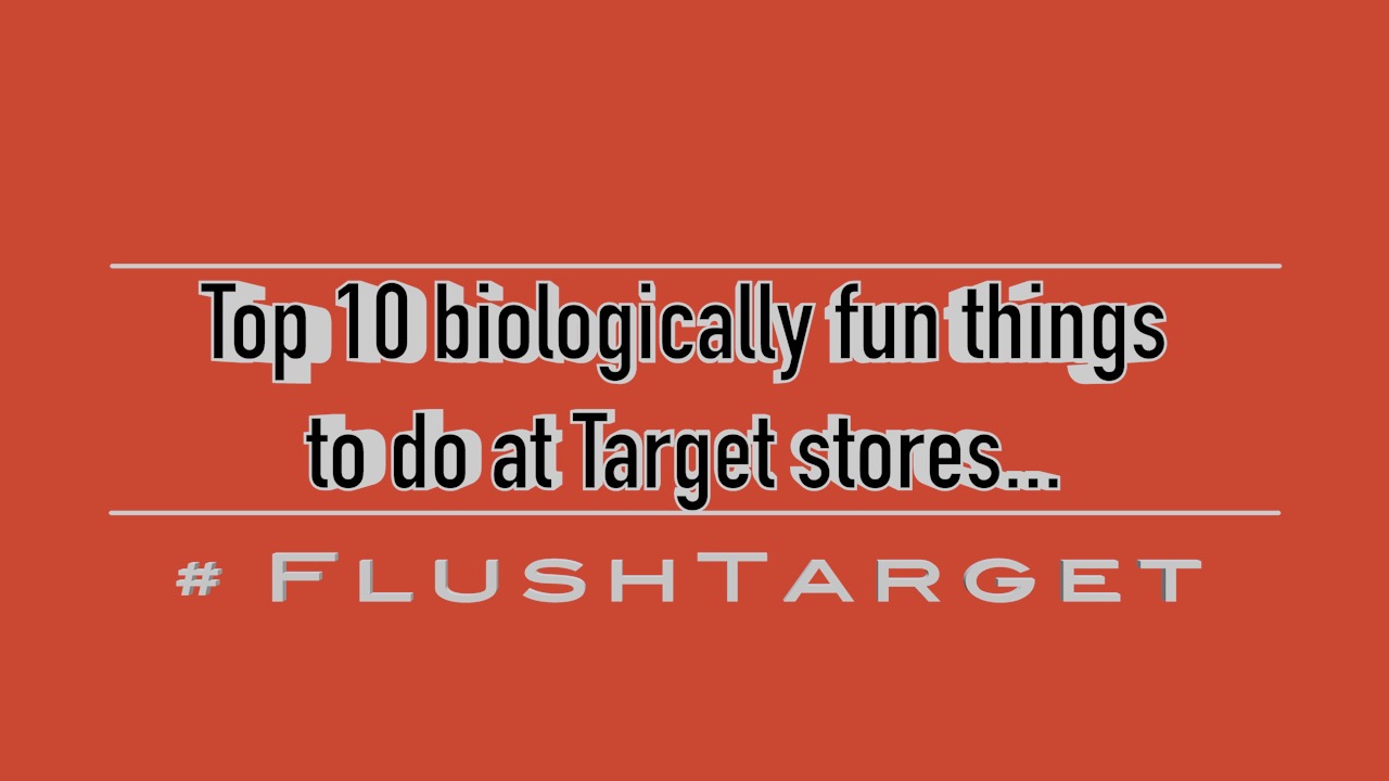 Image: Join the biological revolt against TARGET! Top 10 things to do (SATIRE) (Video)