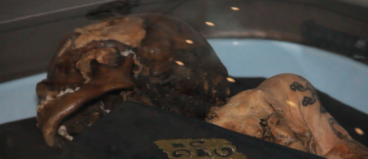 Image: 2,500-year old tattooed mummy princess on show to public for first time (Video)