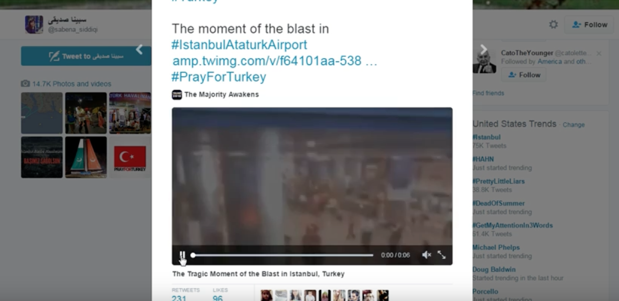 Image: What really happened in Istanbul Turkey (Video)