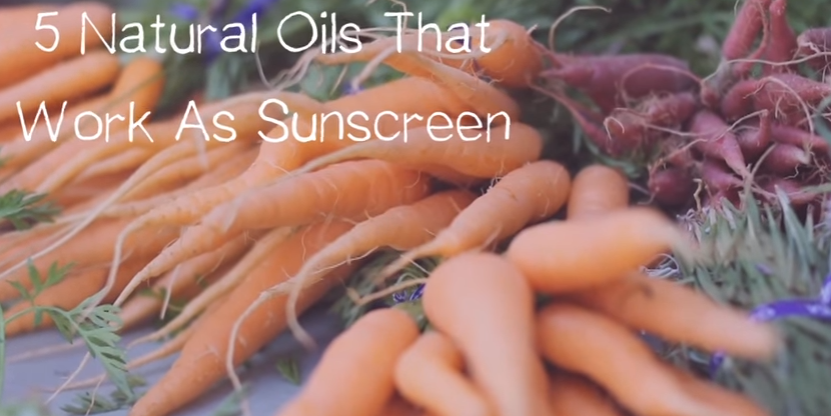 Image: 5 Natural Oils That Work As Sunscreen (Video)