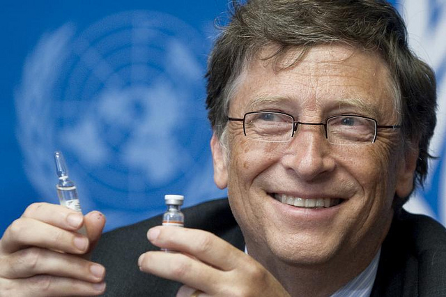 Image: Bill Gates.. Genius or a Psychopath ? You Decide