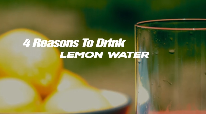 Image: 4 Reasons To Drink Lemon Water (Video)