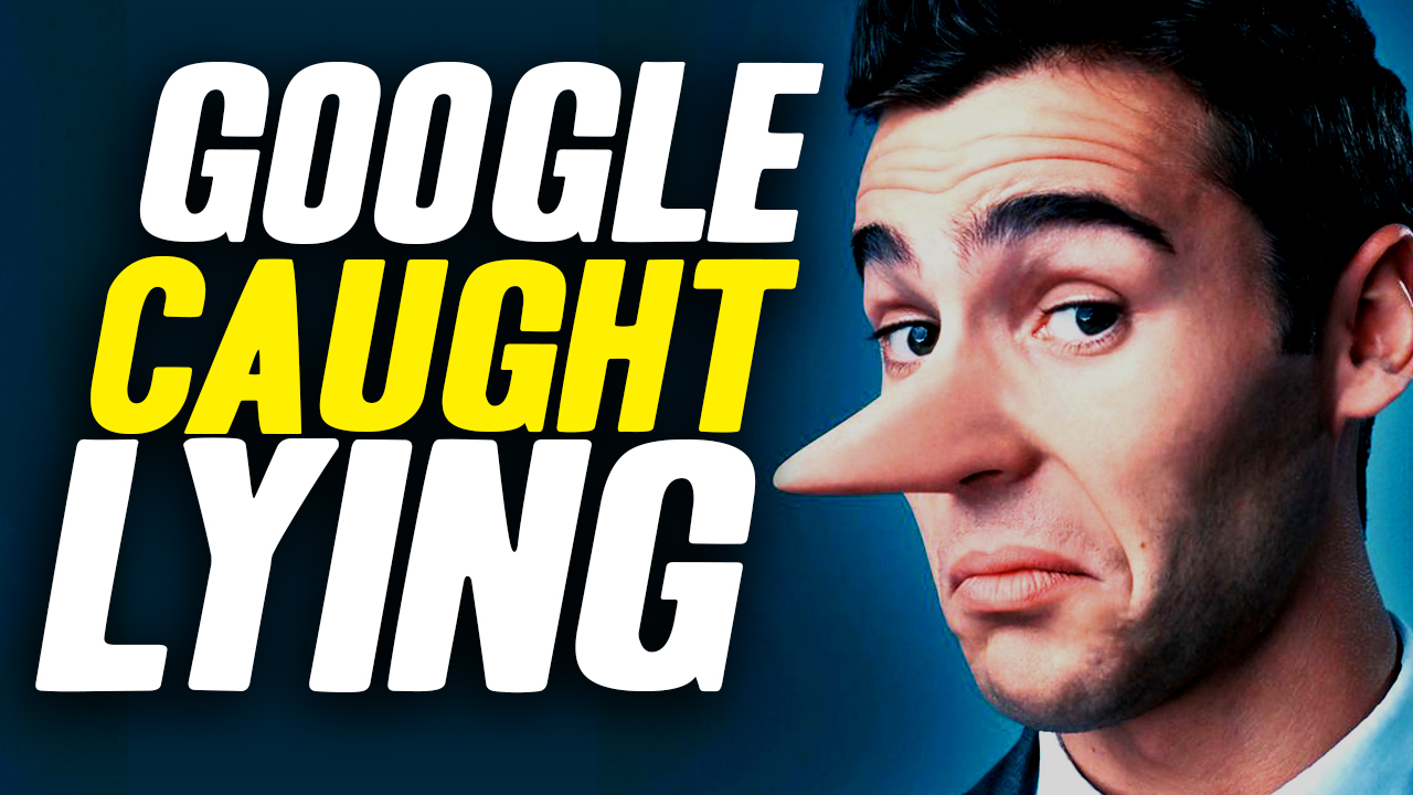 Image: Google Caught Lying (Video)