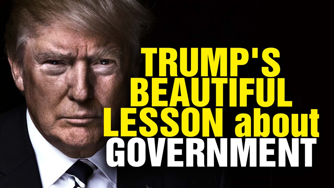 Image: Trump’s Beautiful Lesson About Government (Video)