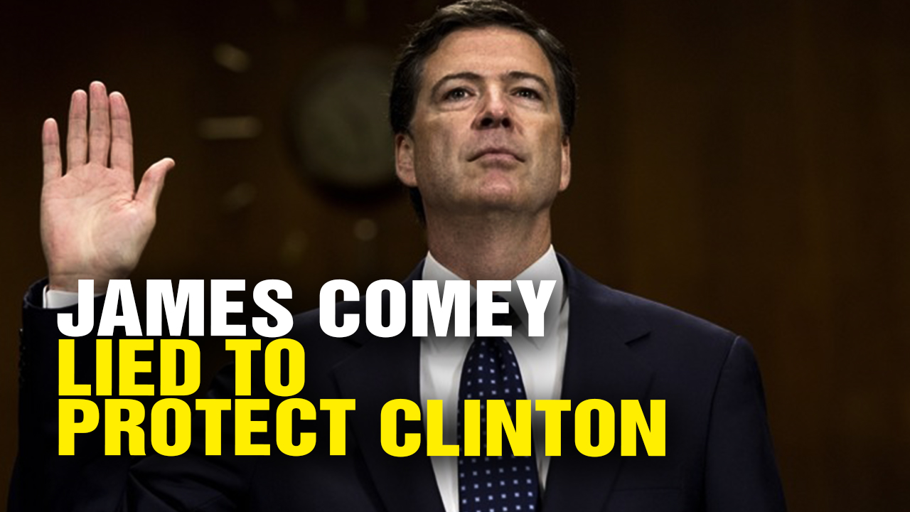 Image: James Comey LIED to America over Criminal Investigation of Hillary Clinton (Video)