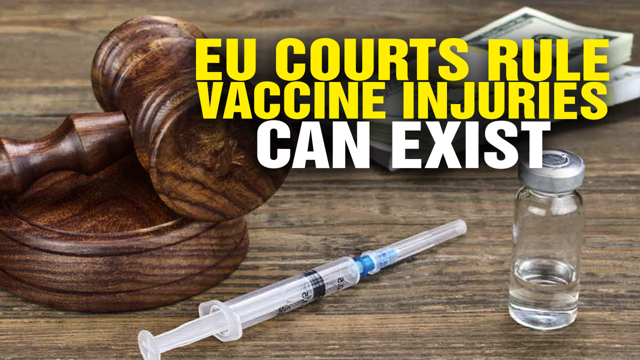 Image: EU Courts Rule Vaccine Injuries Can Exist (Video)