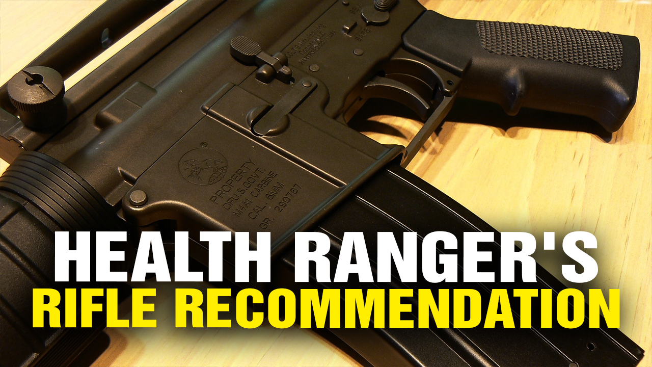 Image: Rifle Recommendation and Review from the Health Ranger (Video)