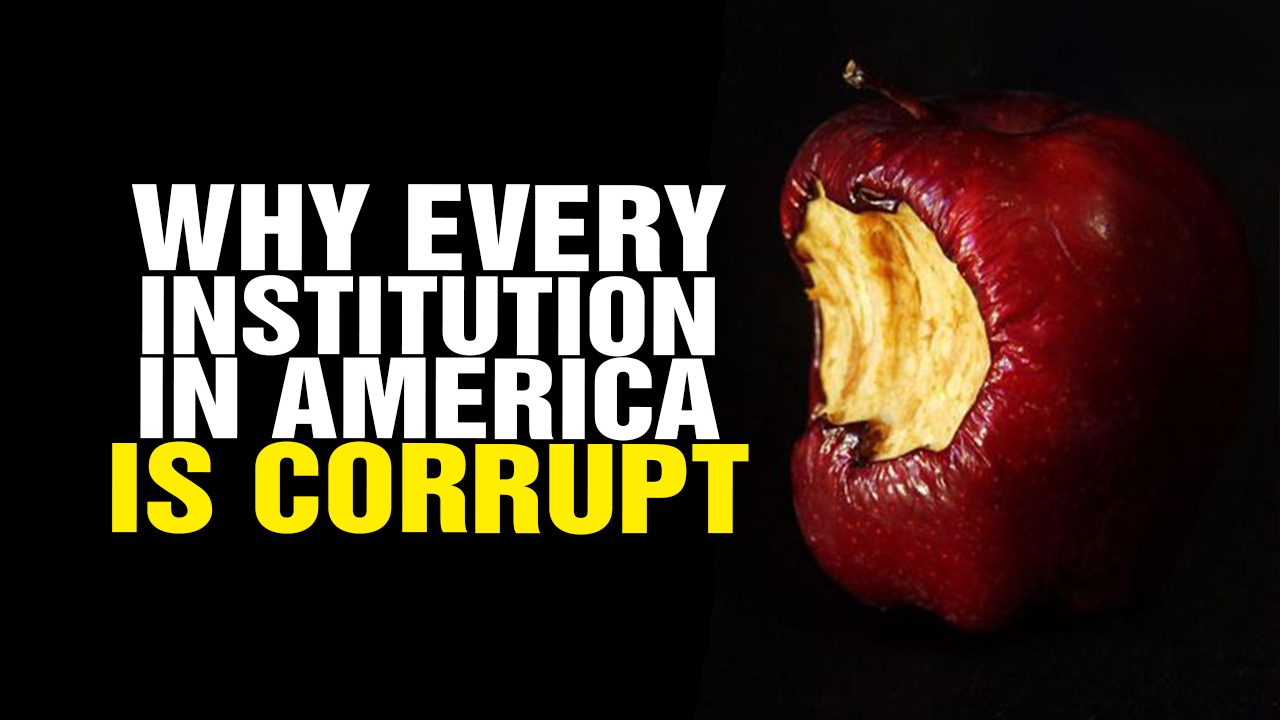 Image: Here’s Why Every Institution in America Now CORRUPT (Video)