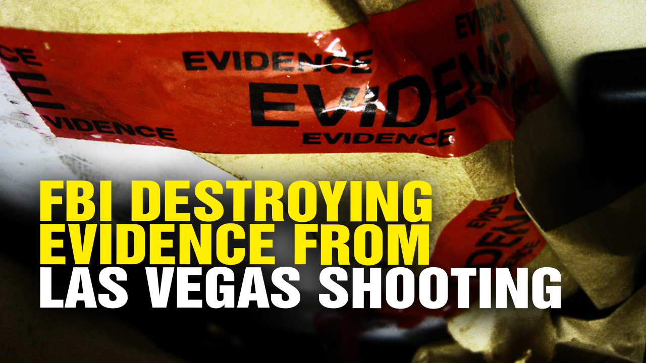 Image: FBI Destroying Evidence of Las Vegas Massacre (Video)