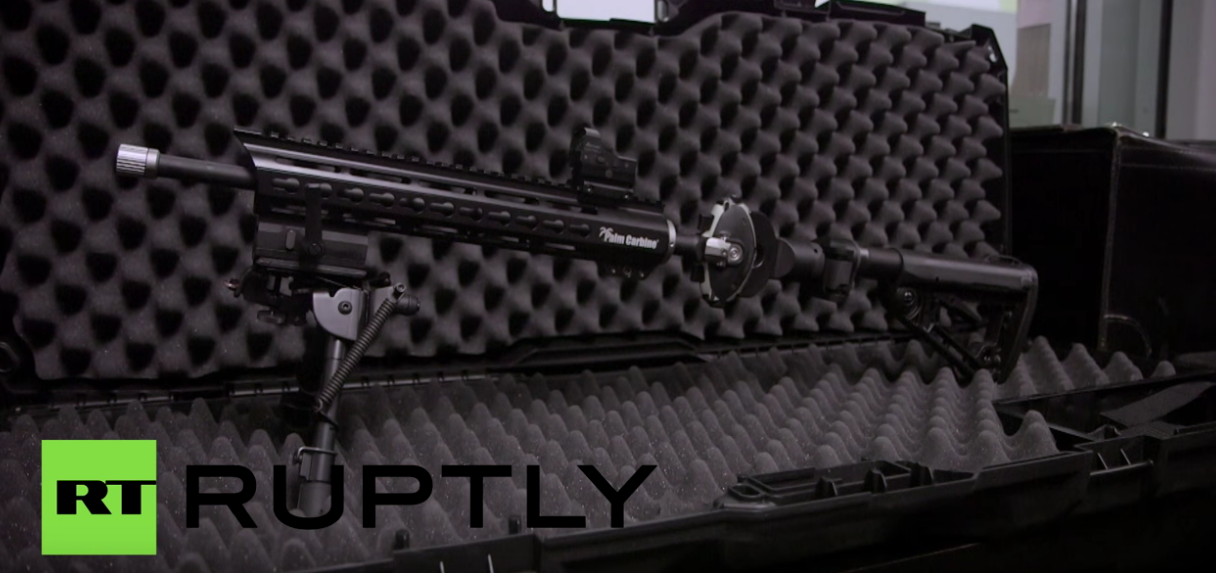 Image: Squeeze and shoot! ‘World’s first handgun for disabled’ (Video)