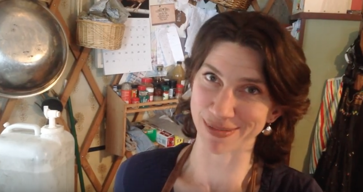 Image: The Homestead Wife Makes Chocolate Cake For Breakfast (Video)