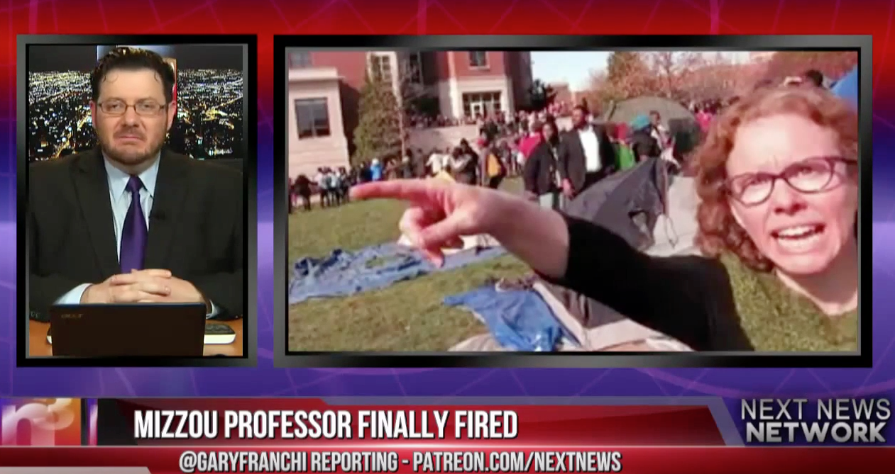 Image: Mizzou Professor finally fired! (Video)