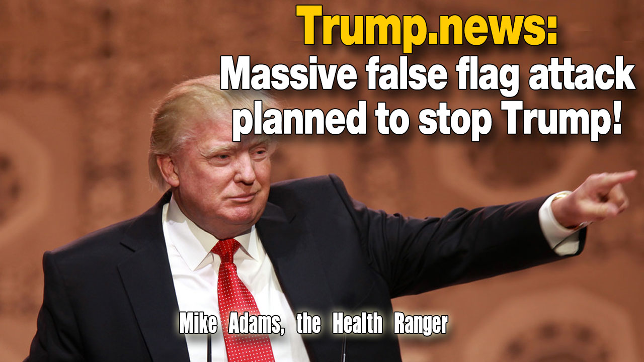 Image: Trump.news: Massive false flag attack planned to stop Trump! (Audio)