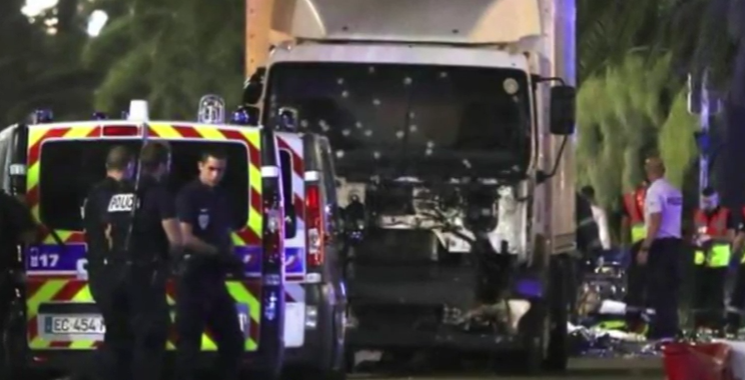 Image: Terrorist in Truck plows into Bastille Day crowd in Nice, France (Video)