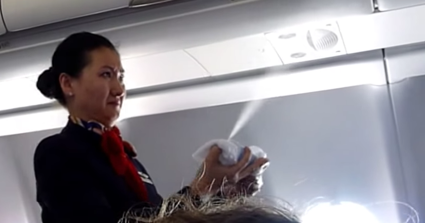 Image: Viral Videos Raising Concerns About Insecticide Spraying on Passenger Planes (Video)