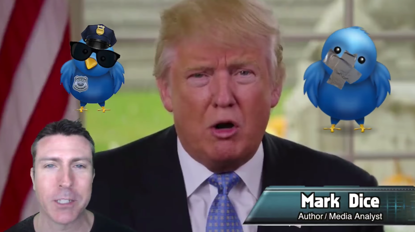 Image: Liberal Media Trying to Ban Trump From Twitter (Video)