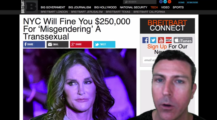 Image: NYC Will Fine You $250,000 For Calling Caitlyn Jenner a He (Video)