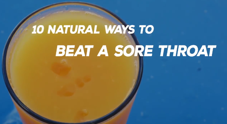 Image: 10 Natural Ways to Beat a Sore Throat (Video)