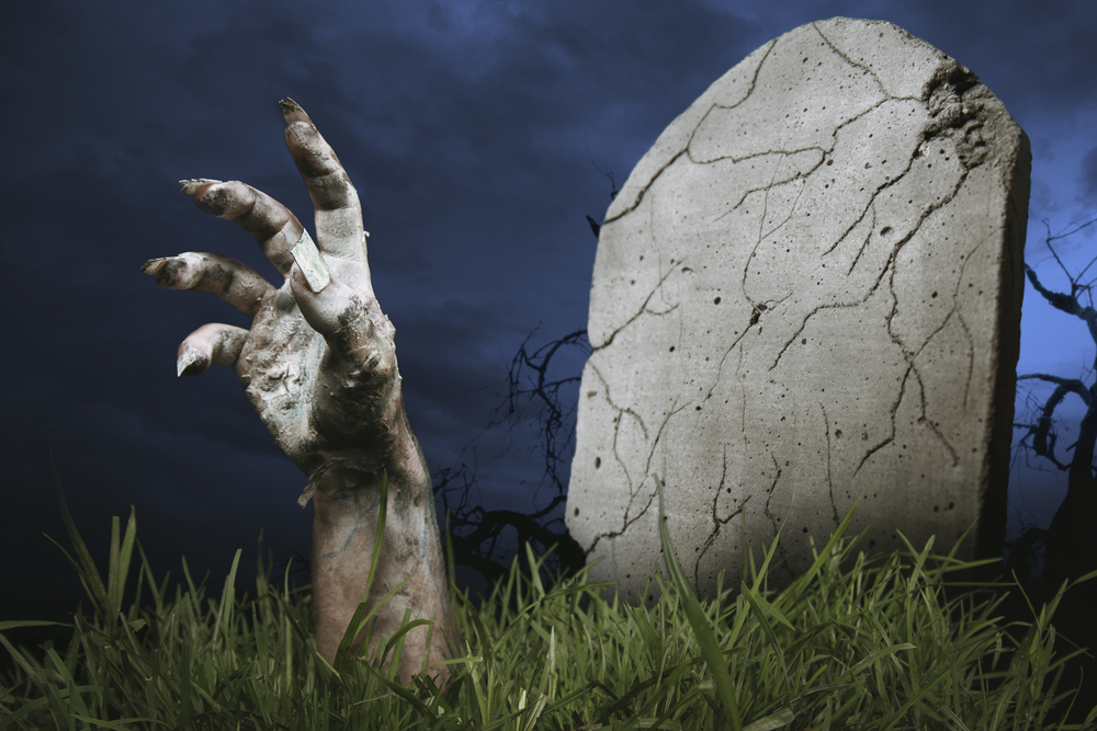 Image: Pastor claims zombie apocalypse is breaking loose upon the earth right now (Video)