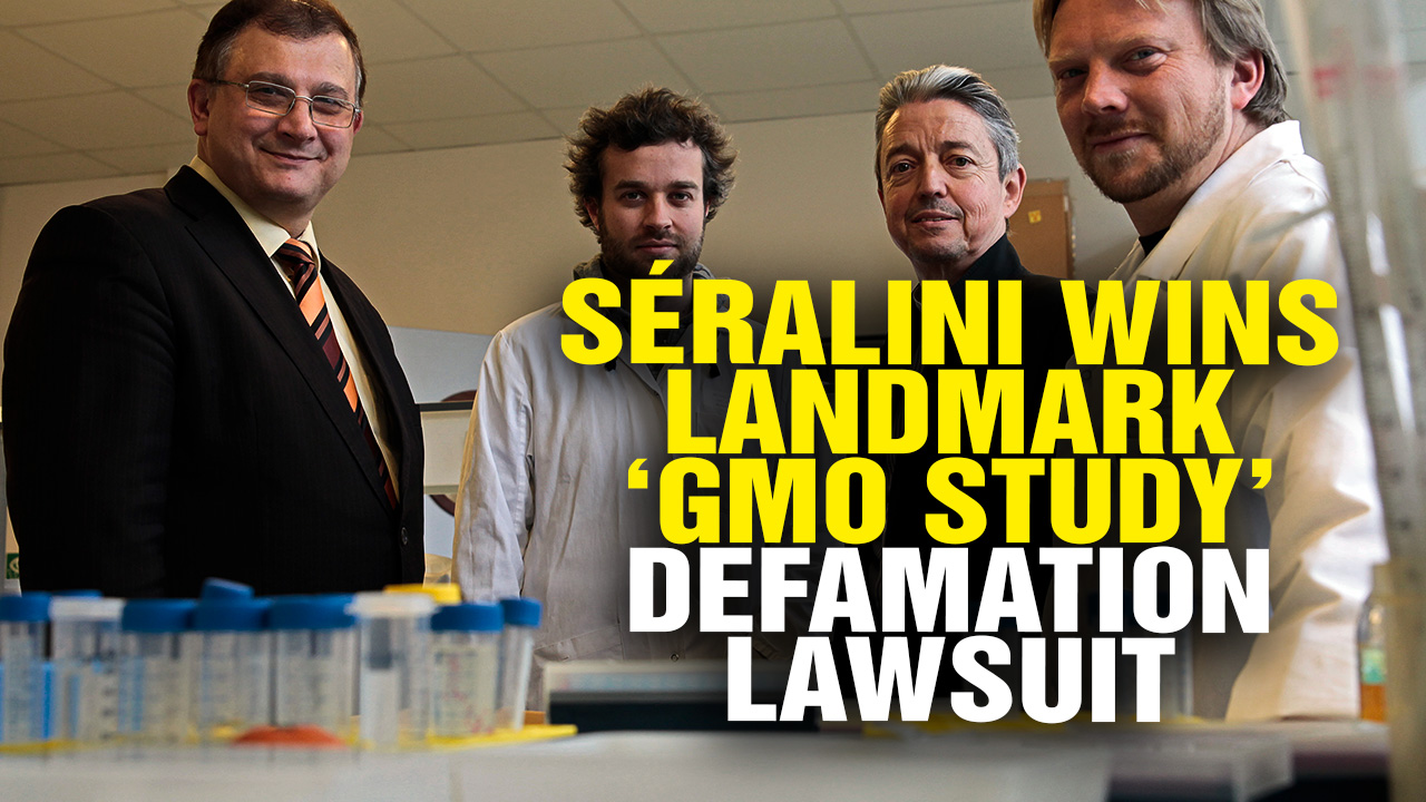 Image: Séralini Wins Landmark ‘GMO Study’ Defamation Lawsuit (Video)