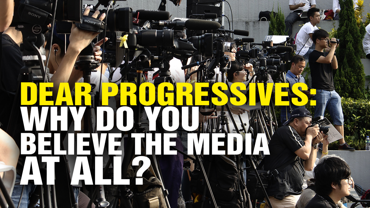Image: Dear Progressives: Why Do You Believe the Fake News Media on Climate Change? (Video)