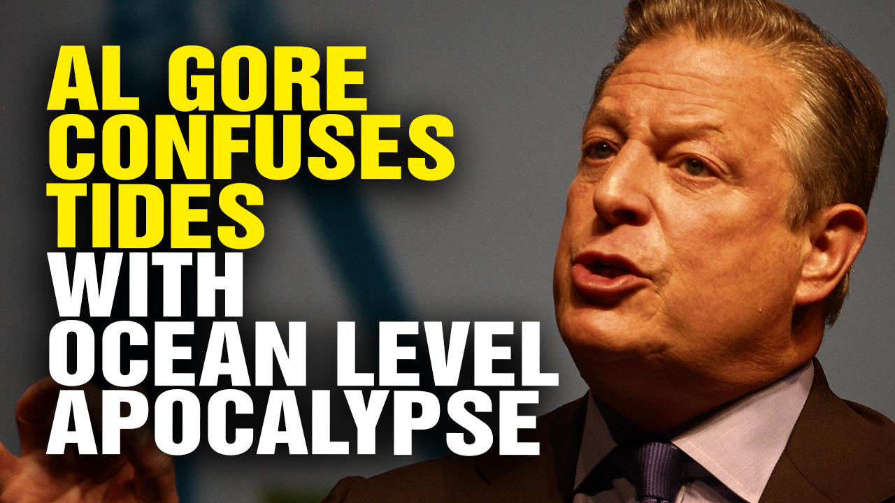 Image: Al Gore CLIMATE BUFFOON thinks tides are the oceans rising (Video)