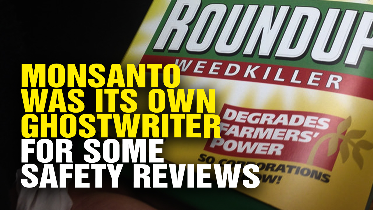 Image: Monsanto Was Its Own Ghostwriter for Some Safety Reviews (Video)