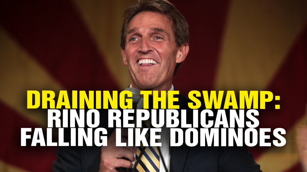 Image: DRAINING the SWAMP: RINO Republicans Falling Like Dominoes (Video)
