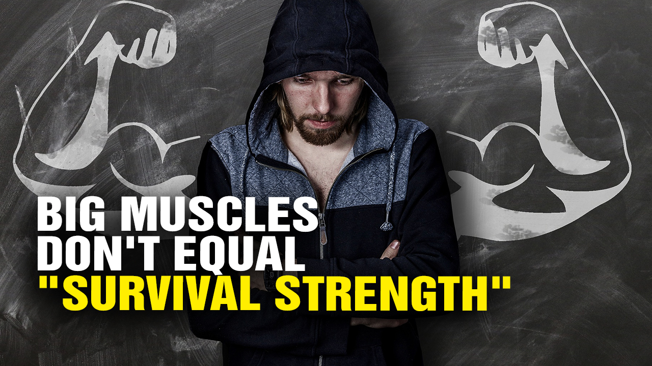 Image: Big Muscles Don’t Give You “Survival Strength” (Video)