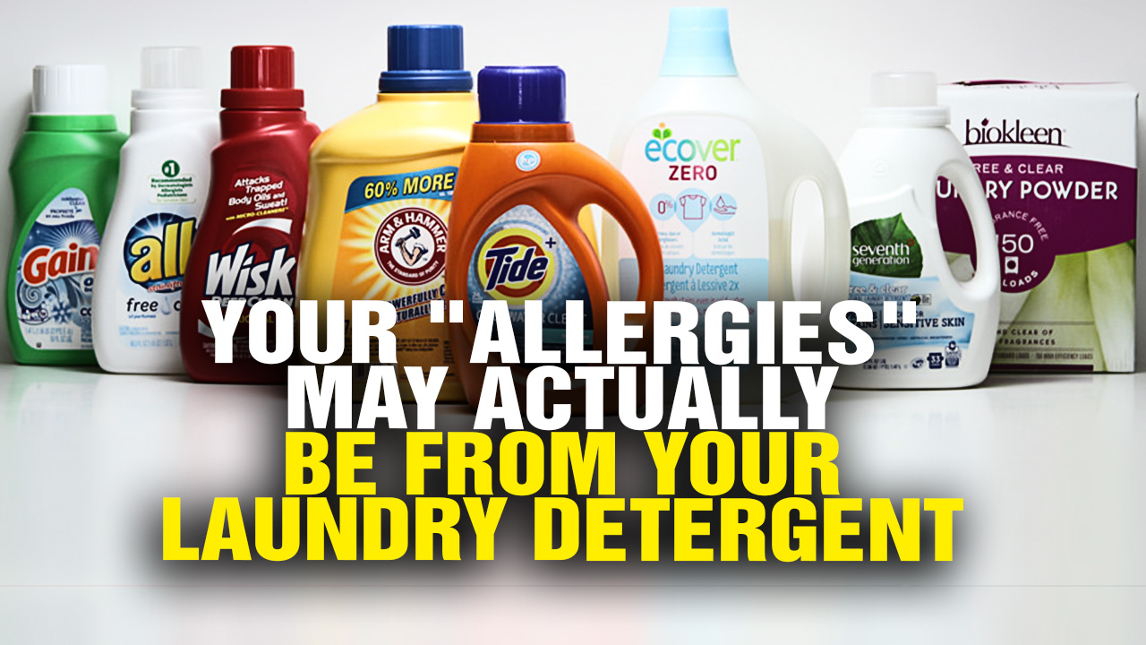 Image: Are Your ALLERGIES Actually Caused by Your Laundry Detergent? (Video)
