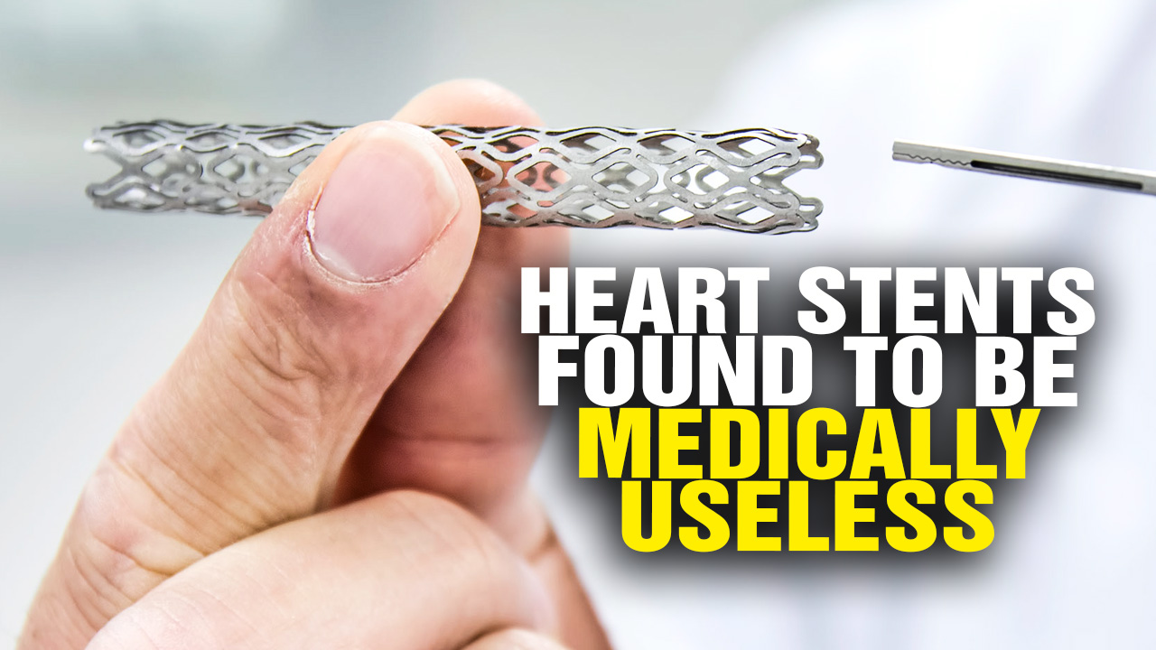 Image: BOMBSHELL as Heart Stents Found to Be Medically USELESS (Video)