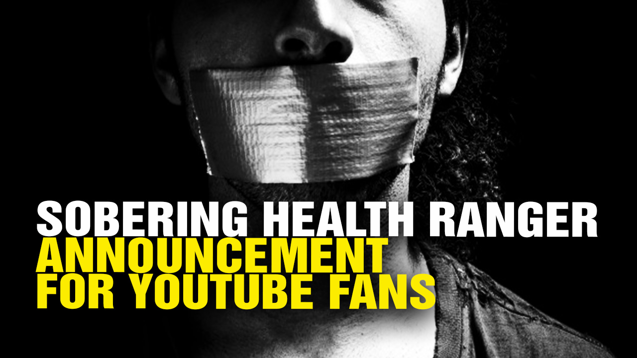 Image: Sobering Health Ranger ANNOUNCEMENT for YouTube Fans (Video)
