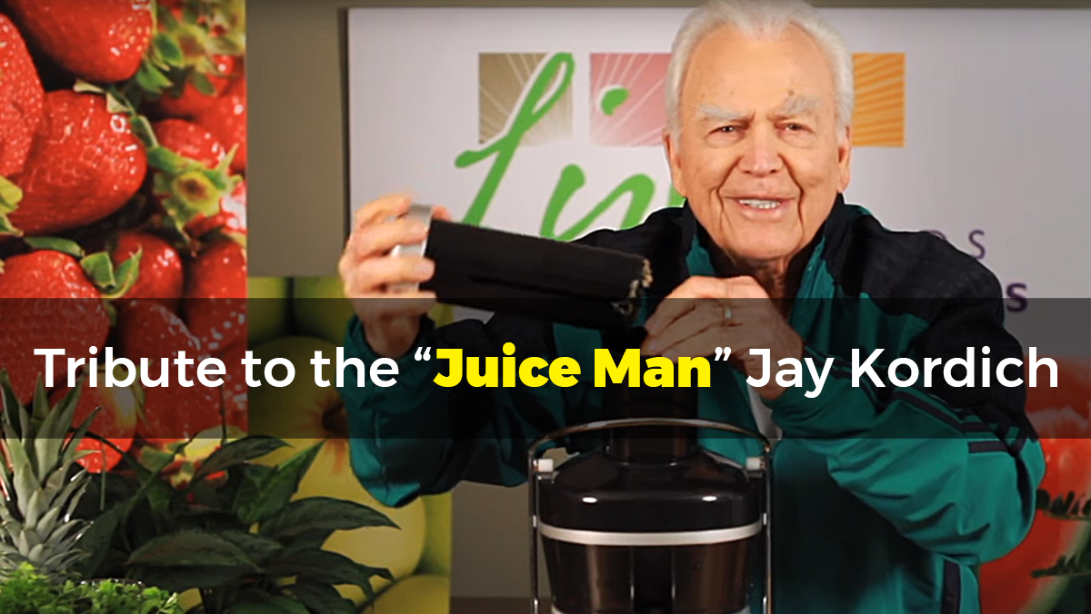 Image: Tribute to the “Juice Man” Jay Kordich (podcast transcript)