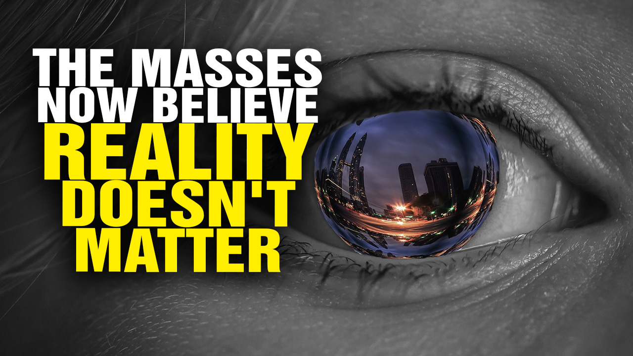 Image: BRAINWASHED: The Masses Now Believe Reality No Longer Matters (Video)
