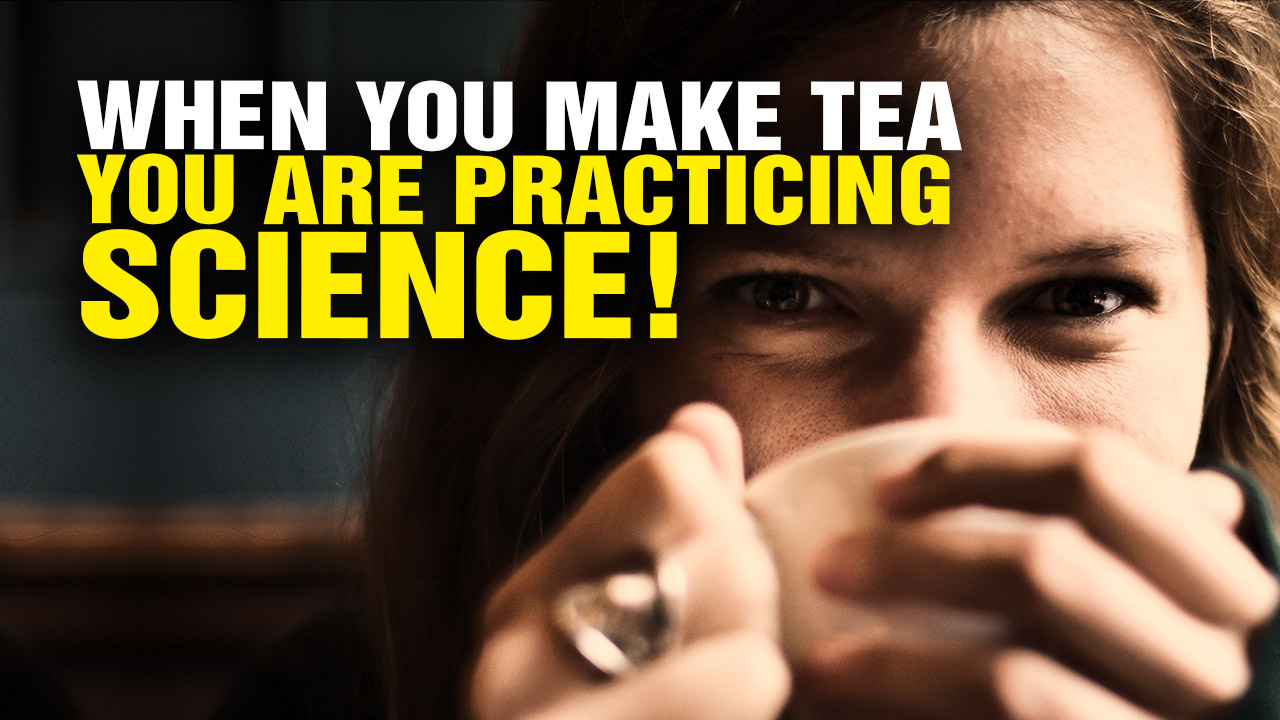 Image: When You Make TEA, You Are Practicing SCIENCE! (Video)