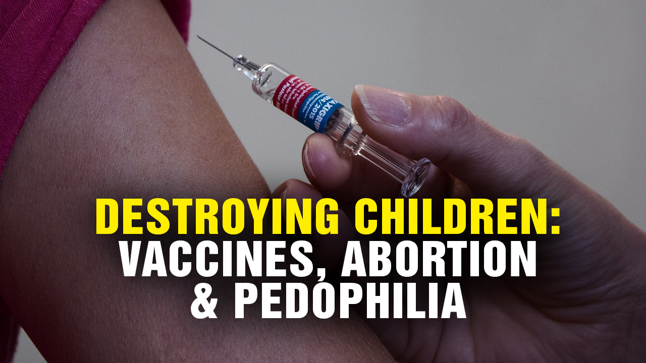 Image: DESTROYING CHILDREN: Vaccines, Abortion and Pedophilia (Podcast)