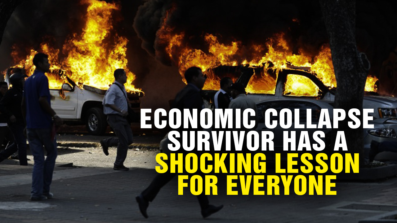 Image: Economic COLLAPSE Survivor Has a Shocking Lesson for All (Video)